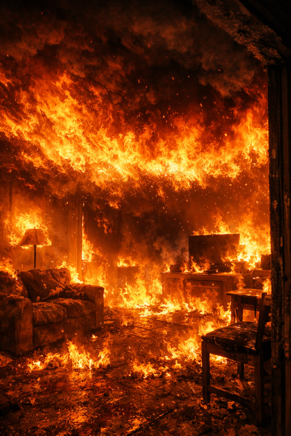 FLASHOVER: A TŰZDINAMIKA EGYIK LEGVESZÉLYESEBB JELENSÉGE